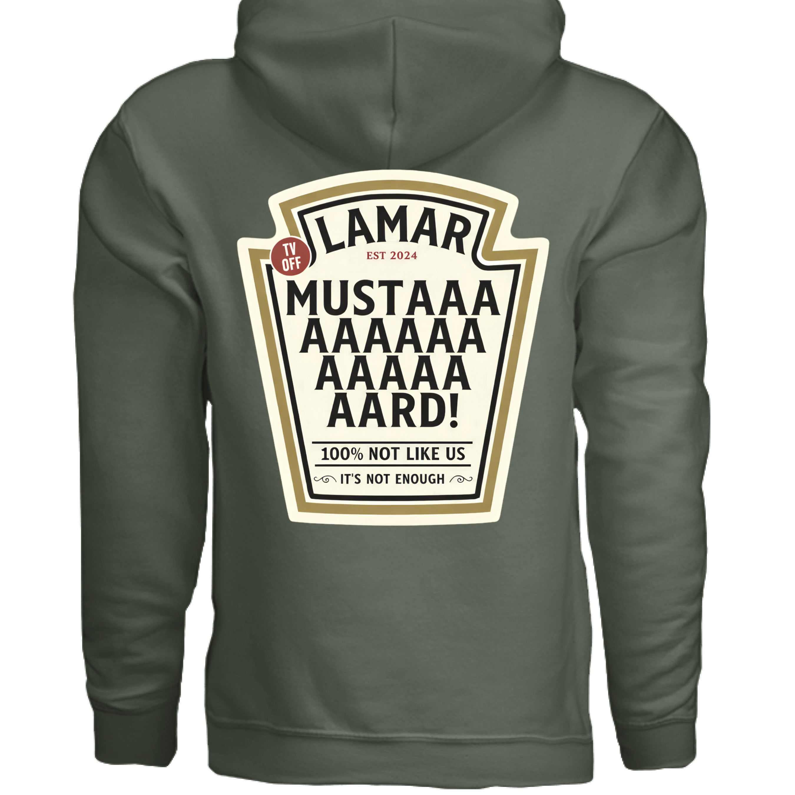 MILITARY GREEN - BACK