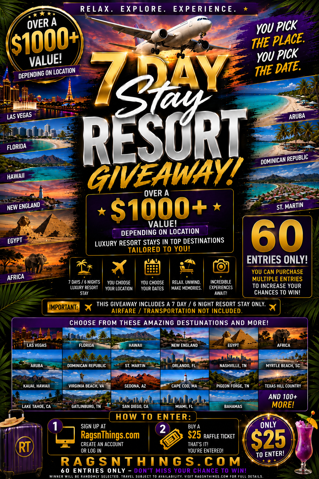 Vacation Resort Giveaway